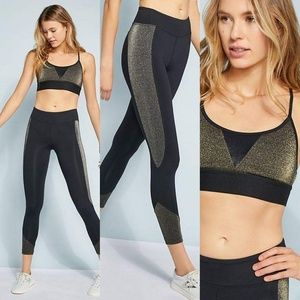 Anthropologie Activewear Bra + Leggings by Koral
